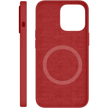 Чехол для iPhone 13 Pro VLP Silicone case with MagSafe Red, Цвет: Red / Красный, изображение 3