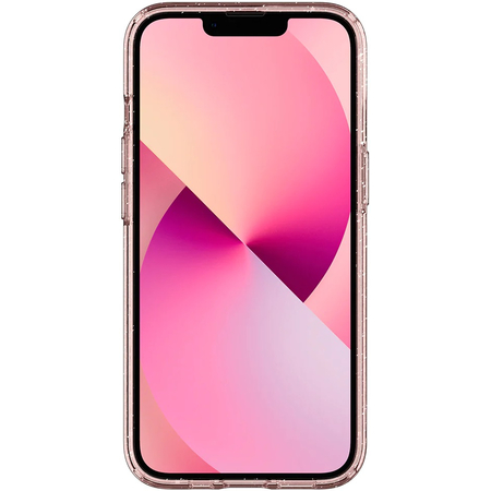 Чехол для iPhone 13 Spigen Liquid Crystal Glitter Rose, изображение 5