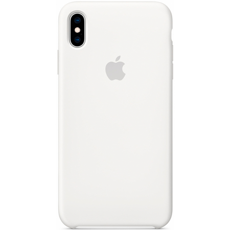 Чехол Apple для iPhone XS Max Silicone Case White (оригинал)