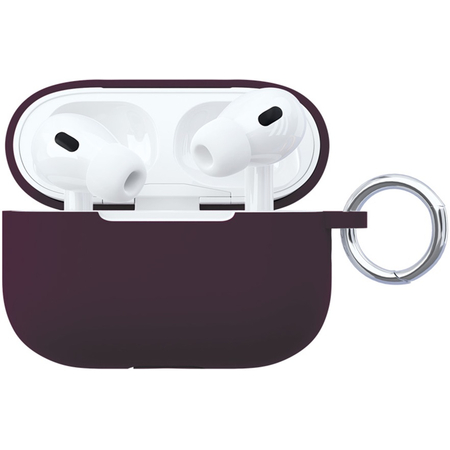 Чехол VLP Soft Touch для AirPods Pro 2 темно-фиолетовый, Цвет: Deep Purple / Темно-фиолетовый