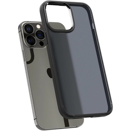 Чехол для iPhone 13 Pro Spigen Ultra Hybrid Mate Frost Black, изображение 4