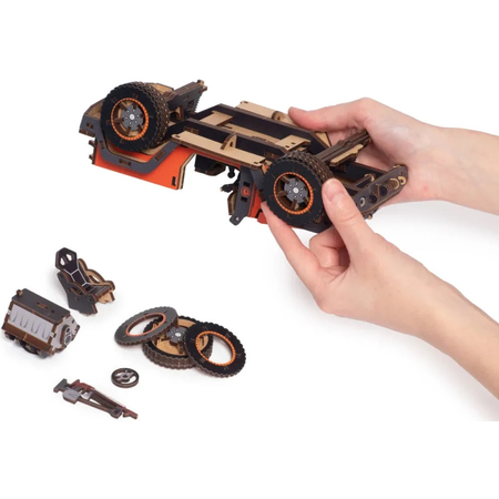 Конструктор деревянный UniModels Maverick Оранжевый, изображение 11