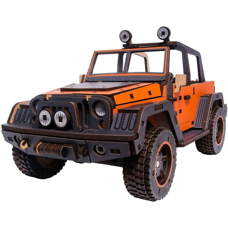 Конструктор деревянный UniModels Maverick Оранжевый