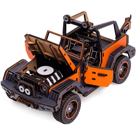 Конструктор деревянный UniModels Maverick Оранжевый, изображение 2