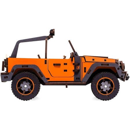 Конструктор деревянный UniModels Maverick Оранжевый, изображение 4