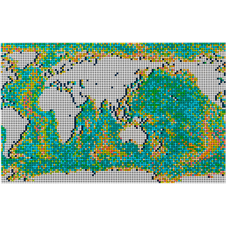Конструктор Lego Art Карта мира (31203), изображение 3