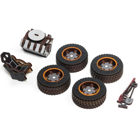 Конструктор деревянный UniModels Maverick Оранжевый, изображение 9