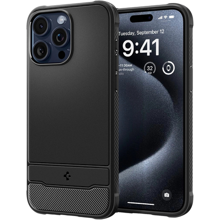 Чехол SPIGEN Rugged Armor Mag MagSafe iPhone 15 Pro Max Matte Black, изображение 4