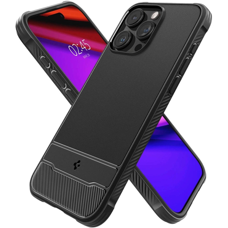 Чехол SPIGEN Rugged Armor Mag MagSafe iPhone 15 Pro Max Matte Black, изображение 5