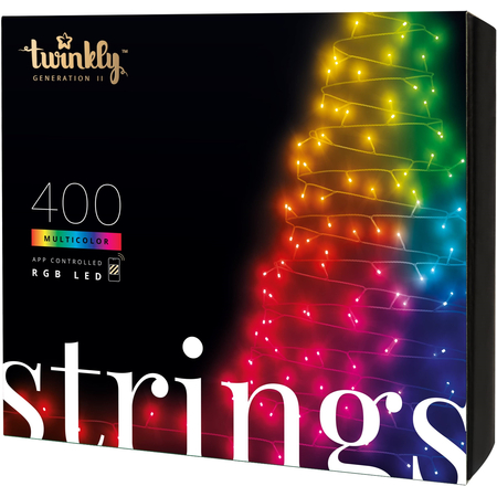 Smart-гирлянда Twinkly Strings Gen II 400 (TWS400STP-BEU)