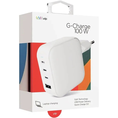 Сетевое зарядное устройство VLP G-Charge 100Вт белый, изображение 2