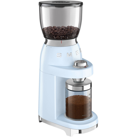 Кофемолка SMEG CGF01PBEU пастельный голубой, изображение 6