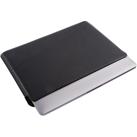 Защитный чехол-папка для Macbook 14" Decoded Leather Sleeve black, изображение 3