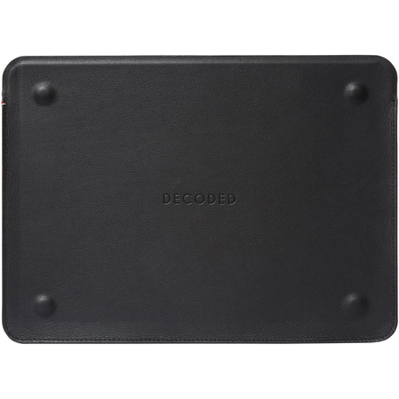 Защитный чехол-папка для Macbook 14" Decoded Leather Sleeve black, изображение 5