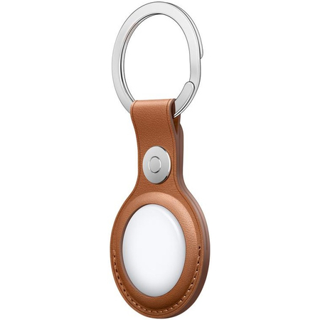 Чехол для AirTag WiWu Leather Key Ring Brown, изображение 3