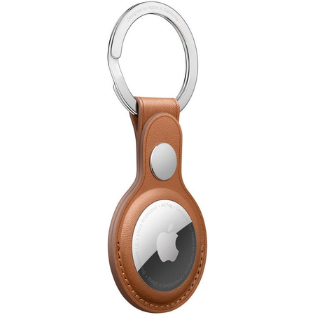 Чехол для AirTag WiWu Leather Key Ring Brown, изображение 2