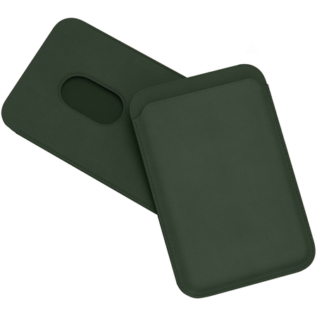 Картхолдер Magsafe VLP Dark Green, Цвет: Dark green / Темно-зеленый, изображение 2