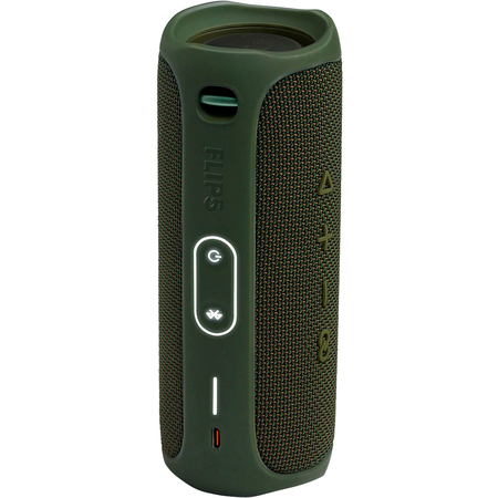 Портативная колонка JBL Flip 5 Зелёный, Цвет: Green / Зеленый, изображение 4