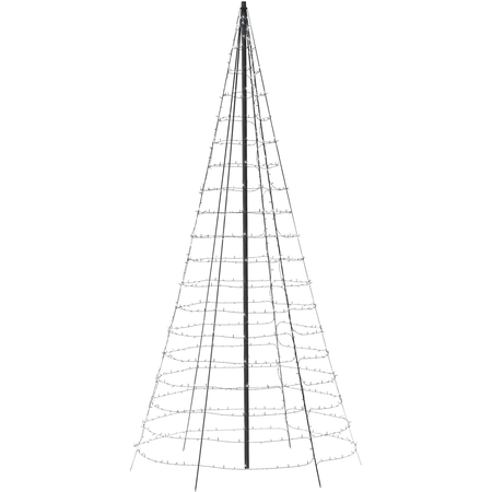 Гирлянда LED Twinkly Light tree RGBW 300 IP44 высота 4 м Generation II (TWP750SPP-BEU), изображение 2