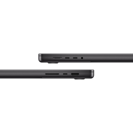 Apple MacBook Pro 16 MUW63 Space Black (M3 Max 16-Core, GPU 40-Core, 48GB, 1TB), Общий объем твердотельных накопителей (SSD): 1 ТБ, Объем оперативной памяти: 48 ГБ, Цвет: Space Black / Космический черный, изображение 2