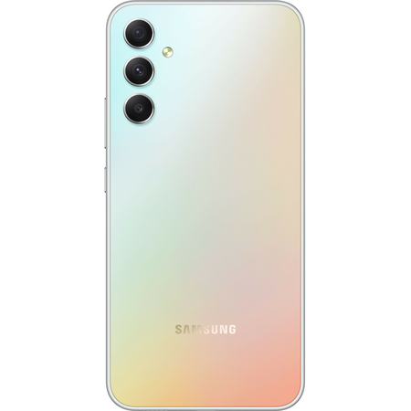 Samsung Galaxy A34 8/128Gb Silver, Объем оперативной памяти: 8 ГБ, Объем встроенной памяти: 128 Гб, Цвет: Silver / Серебристый, изображение 3