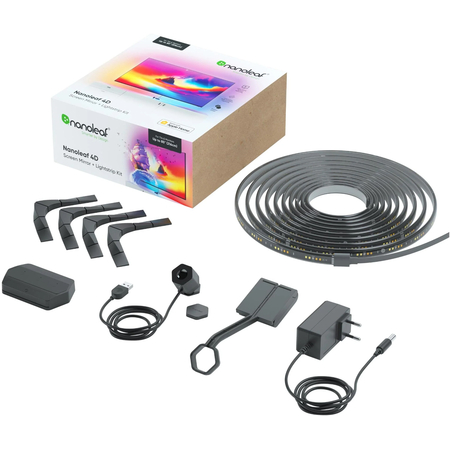 Зеркало для телевизора Nanoleaf 4D + стартовый комплект световых полос 4 М для телевизора до 85 " / 216 см, изображение 10