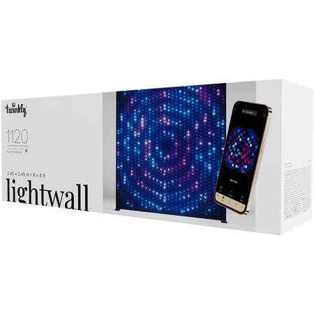 Световая стена Twinkly Lightwall 1120 RGB пикселей IP44 высота 270 см ширина 256 см, изображение 3