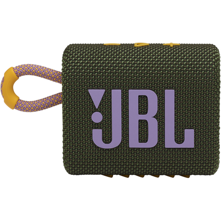 Портативная колонка JBL Go 3 Green, Цвет: Green / Зеленый