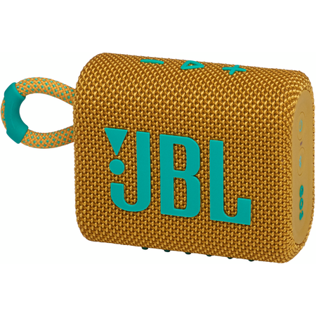 Портативная колонка JBL Go 3 Yellow, Цвет: Yellow / Желтый, изображение 2