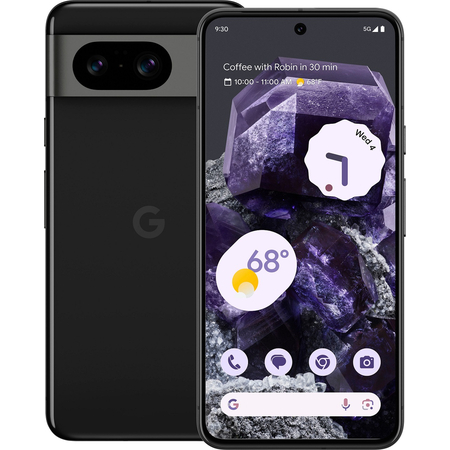 Google Pixel 8 8/256 Obsidian, Объем оперативной памяти: 8 ГБ, Объем встроенной памяти: 256 Гб, Цвет: Black / Черный