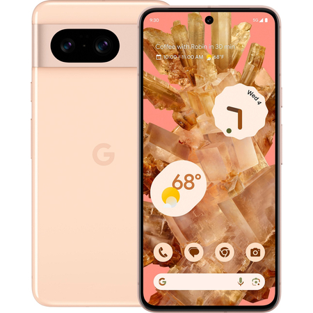 Google Pixel 8 8/256 Rose, Объем оперативной памяти: 8 ГБ, Объем встроенной памяти: 256 Гб, Цвет: Rose / Розовый