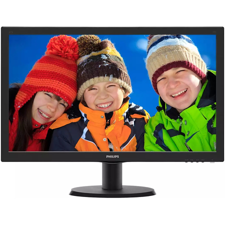 23.6" Монитор Philips 243V5QSBA/00(01) черный