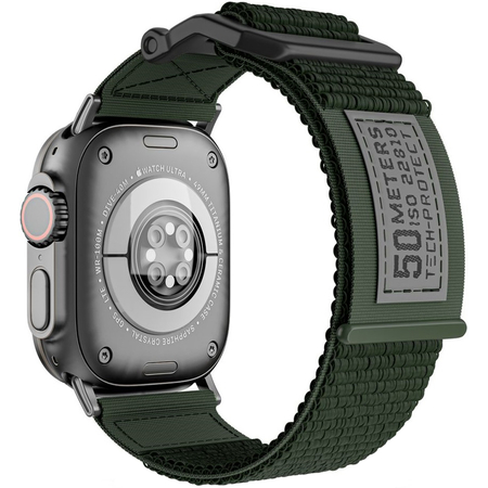 Ремешок TECH-PROTECT SCOUT APPLE WATCH 45/49 MM MILITARY GREEN, Цвет: Green / Зеленый, изображение 2