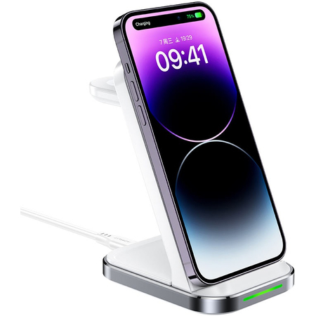 Беспроводное зарядное устройство ACEFAST E15 3в1 White, изображение 2