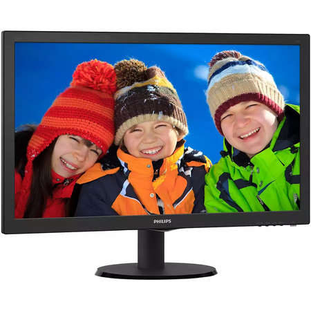 23.6" Монитор Philips 243V5QSBA/00(01) черный, изображение 3