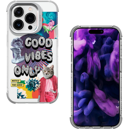 Защитный чехол LAUT Pop Glitch iPhone 15 Pro MagSafe (glitch), изображение 2