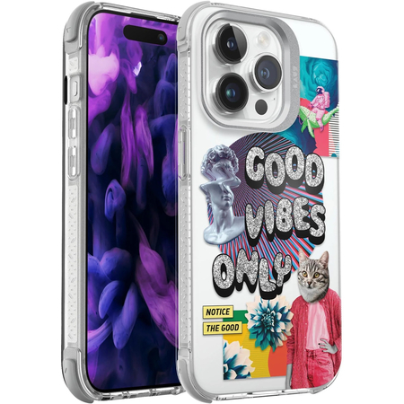 Защитный чехол LAUT Pop Glitch iPhone 15 Pro MagSafe (glitch), изображение 3