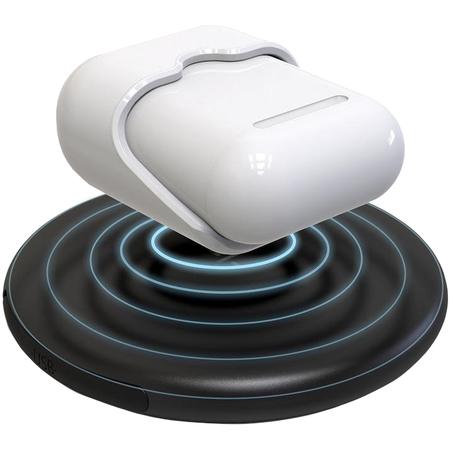 Адаптер HyperJuice QTY для беспроводной зарядки AirPods (White), изображение 5