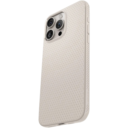 Защитный чехол Spigen Liquid Air iPhone 15 Pro Max Natural Titanium (ACS07212), изображение 4