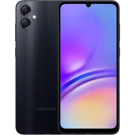 Samsung Galaxy A05 4/64Gb Black, Объем оперативной памяти: 4 ГБ, Объем встроенной памяти: 64 Гб, Цвет: Black / Черный