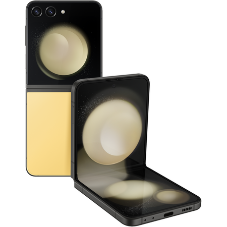 Samsung Z Flip 5 8/256Gb Yellow, Объем оперативной памяти: 8 ГБ, Объем встроенной памяти: 256 Гб, Цвет: Yellow / Желтый