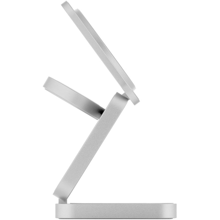 Беспроводное зарядное устройство uBear Balance 3in1 Magnetic wireless charger серебро, Цвет: Silver / Серебристый, изображение 4