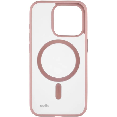Чехол для iPhone 15 Pro MaxuBear Cloud Mag Case Pink, Цвет: Rose / Розовый, изображение 3