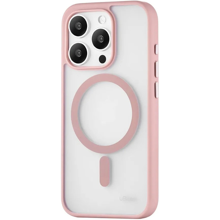 Чехол для iPhone 15 Pro MaxuBear Cloud Mag Case Pink, Цвет: Rose / Розовый, изображение 4