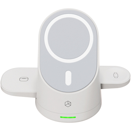 Беспроводное зарядное устройство Breaking DS06 White, Цвет: White / Белый, изображение 2