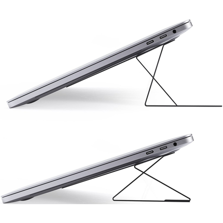 Охлаждающая подставка для ноутбука MOFT Laptop Stand (С графеном) Black, Цвет: Black / Черный, изображение 3