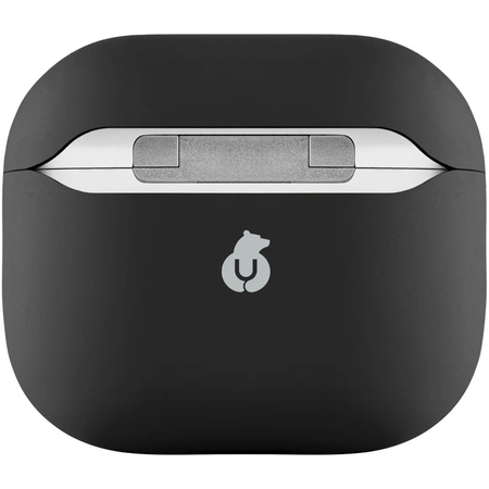 Чехол для Airpods 3 uBear Silicone черный, Цвет: Black / Черный, изображение 3