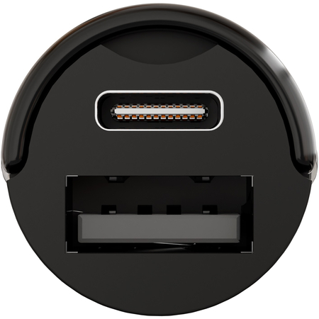 Автомобильное зарядное устройство VLP С-Power 38W USB-C+USB-A, PD, QC, черный, изображение 4