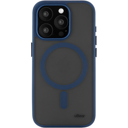 Чехол для iPhone 15 Pro Max uBear Cloud Mag Case Blue, Цвет: Blue / Синий