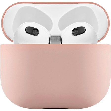 Чехол для Airpods 3 uBear Silicone розовый, Цвет: Pink / Розовый